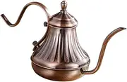 LALADEFIEE 1Pc Long Spout Coffee Kettle Stainless Drip Pot Elegant Design for Home Brewing Easy to Clean for Coffee Shop Decoration