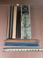 NOS Armstrong Bray No. 5 Wire Grip Belt Hooks 12 Cards For Belts Under 5/16”