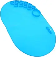 NAMOARLY 40x59cm Student Painting Mat Silicone DIY Craft Mat Reusable Palette Water Cup
