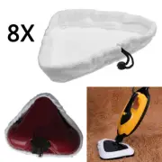 8PCS Replacement Cloths Cover Pads For Aldi Easy Home 59322 Steam Mop Cleaner