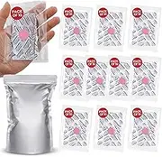 GEOMM Oxygen Absorbers-500cc (100-Pack),Food Grade, Absorber for Canning, Dehydrated, and Preserved Foods, Long Term Safe Storage For Vacuum Pantry Food, Saver For Home Freeze Dryer Bags (500 CC / 100 PACK)