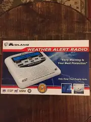 NIB Midland Weather Alert Radio WR120B BRAND NEW-I