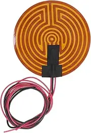 Polyimide Heater Plate 120W 12V Flexible Heating Film Round Shape 3D Printer Hot Bed Accessories