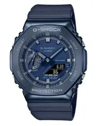 在飛比找Yahoo!奇摩拍賣優惠-【萬錶行】CASIO G-SHOCK 簡約獨特金屬質感八角型