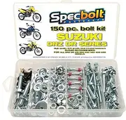 150pc Specbolt Suzuki DRZ DR four stroke Bolt Kit for Maintenance & Restoration of DRZ400 using OEM Spec Fastener DR-Z DR 70 100 110 125 200 250 350 400 650 DRZ SM