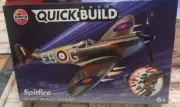 Airfix QUICK BUILD Spitfire Snap Together Plastic Model Kit.
