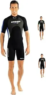 CRESSI Med X Man 2.5mm - Men's Shorty Wetsuit for Snorkelling and Diving in Temperate Waters