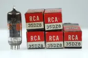 5 Vintage RCA 35DZ8 Noval Triode Beam Power Radio/TV Audio Vacuum Tube Valve- B