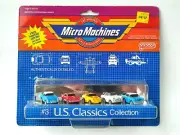 1988 GALOOB MICRO MACHINES - #3 U.S.CLASSICS COLLECTION - FACTORY SEALED MINT