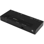 StarTech.com Audio/Video Switchbox - Cable - TAA Compliant - 3840  2160 - 4K - 4 Input Device - 1 Display - Display, Projector - 4 x HDMI In
