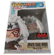 Funko Pop Naruto Shippuden Jiraiya Sage Mode AAA Anime Exclusive BRAND NEW