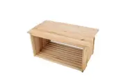10x Wire Beehive Frame Assembled Wood Steel Unwaxed Deep Hive Frames Beekeeping