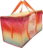 HONMEET Clothes Storage Bag Organizer Comforter Storage Bin Large Bag for Moving Home