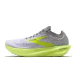 BROOKS 競速碳纖維板跑鞋 HYPERION ELITE 2 太陽神系列 男鞋 灰黃【ACS】1000371D111