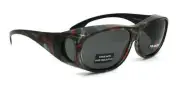 Explorer, (Fit Over) Glasses Rectangular Polarized Sunglasses 1.1mm 100% UVA UVB