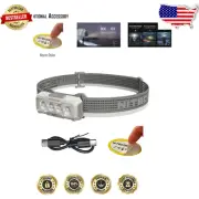 Advanced 600 Lumens USB-C Rechargeable Headlamp - Perfect for Outdoor Adventures