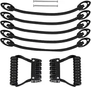 Chest Expander,Arm Trainer with 5 Resistance Bands | Non-Slip Ergonomic Muscle Strengthener, Fitness Equipment for Women Men