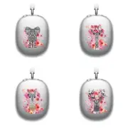 OFFICIAL MONIKA STRIGEL ANIMAL AND FLOWERS SOFT GEL CASE FOR APPLE AIRPODS MAX