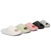 EVERAU® Men Anti-Slip Cloud Slippers Plus - Black / AU Ladies 11/12 / AU Men 9/10 / EU 42/43