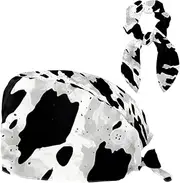 [YTYVAGT] Scrub Caps Women,Scrub Hats Suitable for Women,Animal Texture Abstraction