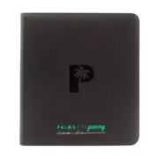 Palms Off Gaming Collector's Series 12 Pocket Zip Trading Card Binder - BLACK