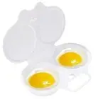 White Egg Poacher, Microwave Egg Boiler Poacher, Microwave Egg Poacher, 2