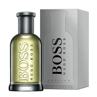 【HUGO BOSS】BOTTLE 自信 男性淡香水 50ML