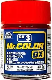 Mr.Hobby Gundam Mr Colour GX 3 - Red Paint 18ml. Bottle Hobby