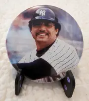 3" Button Badge Pin ~ New York Yankees ~ Reggie Jackson ~ Mr. October ~ NEW