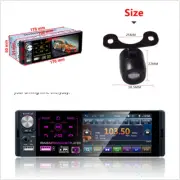 Car 4.1" Touch Screen Bluetooth MP5 Player AM FM Radio RDS+Dynamic Track Camera