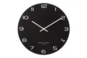 NERO 40cm Silent Wall Clock by One Six Eight London