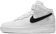 [Nike] Air Force 1 Women's Shoes, White Black, 5.5