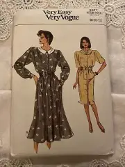 Vogue Misses Dress Size:8-10-12 Pattern # 9677