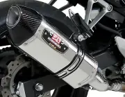 YOSHIMURA HONDA CBR500R/CB500F 13-15 R-77 SLIP-ON EXHAUST STAINLESS MUFFLER
