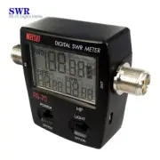 RS-70 Digital SWR/Watt Meter LED Shortwave HF 1.6-6.0 MHz 200W M Type Connector