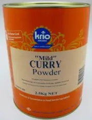 Krio Krush Curry Powder Mild 2.5 Kg x 1