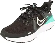 [Nike] Womens Legend React 2 Running Trainers AT1369 Sneakers Shoes (UK 4.5 US 7 EU 38, Black Platinum Tint Hyper Turquoise 010) 010