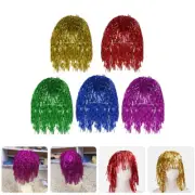 10 Pcs Wig Miss Man Fancy Dress Wigs Fashionable Fake Hair Costume Funny