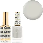 DND 056 White Chalk DC Duo Set Soak off Gel & Matching Nail Polish