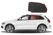 Genuine SNAPSHADES Car Rear Window Shades for Audi Q5 SUV 2nd Gen (2017-Present)