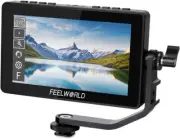 FEELWORLD F5 Pro 5.5 Inch Touch Screen DSLR Camera Field Monitor with External K
