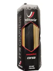 Vittoria Competition Corsa Tire 700x23c - Tan Wall- Graphene - New