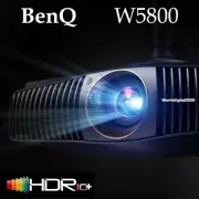 BENQ W5800 4K DLP Laser Cinema Projector 2600 Lumen HDR 10+ Screen Max.200"