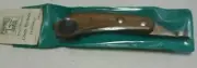 Paul Mitchell Pinehurst forge Wood Handle Med. Loop Equestrian Hoof Knife rare