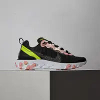 在飛比找PChome24h購物優惠-Nike React Element 55 PRM 女鞋 黑