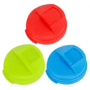 3 Pcs Can Cooler Vent Covers Splash-proof Lids for Cans Drinks