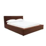 [James Lane] Riley Muse Rust Bed Frame