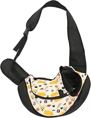 HOMOBABE Outdoor Dog Carrier Sling Bag Breathable Pet Shoulder Bag for Travel Diagonal Design for Comfort for Dogs and Puppies Stylish and Convenient for Owners