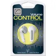 Go Travel Wired In-Ear Earphones w/ Volume Control for Mobile Phones Assorted