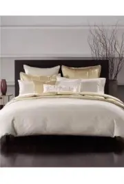 Donna Karan Opal Essence F/Queen Duvet Cover Buff. GORGEOUS! Brand New!